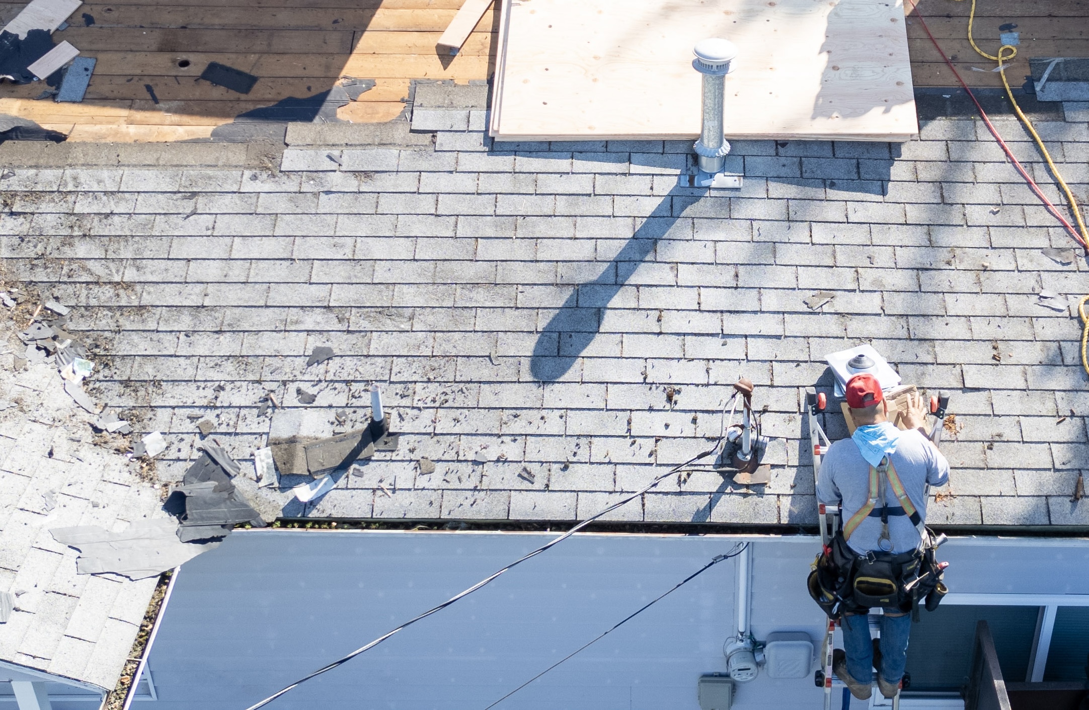 roof damage